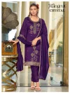Crystal By Banwery Blooming Vichitra Kurti With Bottom Dupatta
